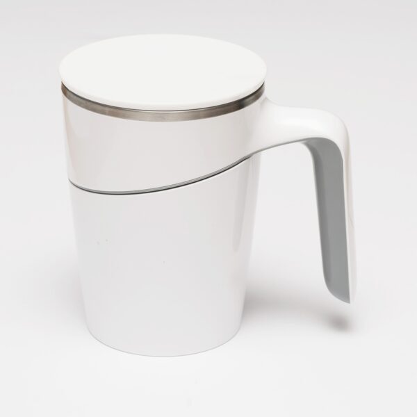 White Non Spill Mug